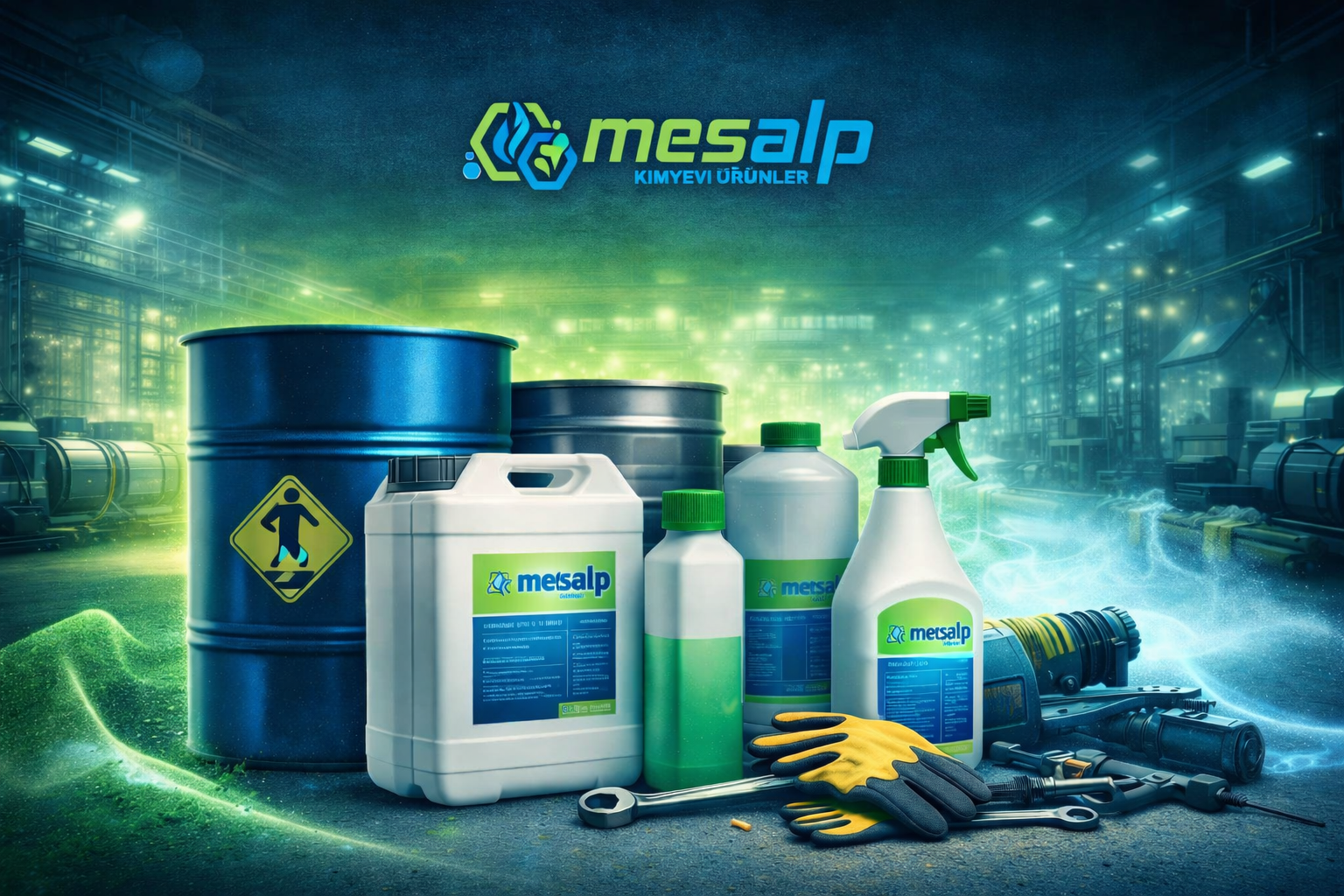 🔹  ENDÜSTRİYEL TEMİZLİK VE BAKIM KİMYASALLARI